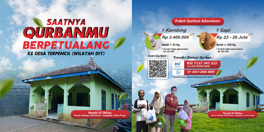 Program Qurban Adventure 1445 H LAZIS UNISIA